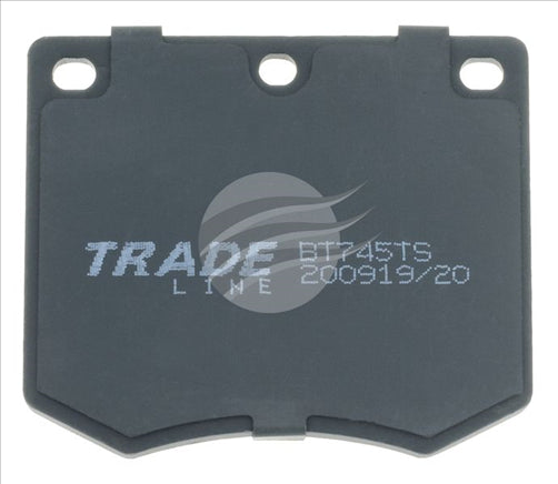 TRADELINE BRAKE PAD SET FRONT ROLLS ROYCE PHANTOM VI 1975-78 BT745TS