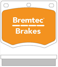 BREMTEC TRADELINE BRAKE PAD SET FRONT ROLLS ROYCE PHANTOM VI 1975-78 BT745TS