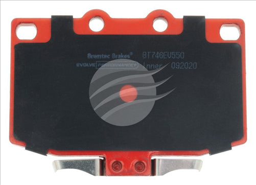 BREMTEC HYBRID-CARBON HIGH PERFORMANCE MAZDA RX7 II (FC) TURBO BT746EV550