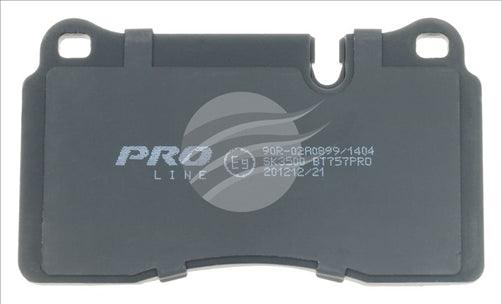 BREMTEC PRO-LINE HD CERAMIC+ LOW DUST AUDI TT 2.5TFSI QUATTRO 2010- BT757PRO