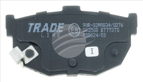 BREMTEC TRADELINE BRAKE PAD SET REAR HYUNDAI LANTRA II (J2) 1.8V BT773TS