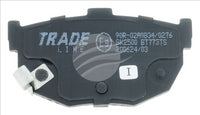 BREMTEC TRADELINE BRAKE PAD SET REAR HYUNDAI LANTRA II (J2) 1.8V BT773TS