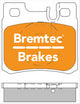 BREMTEC EURO-LINE BRAKE PADS SET MERCEDES BENZ SLK 32 AMG R170K BT800ELC