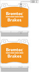 BREMTEC EURO-LINE BRAKE PADS SET BT818ELC