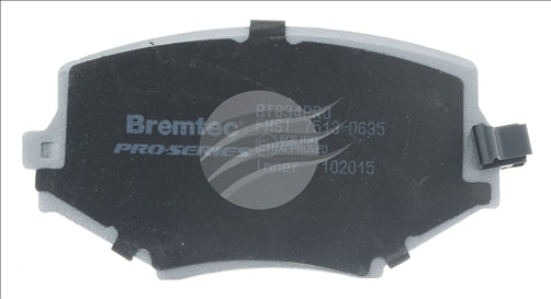 BREMTEC PRO-LINE BRAKE PADS SET MAZDA MX-5 2DOOR 1.8 1993-01 BT834PRO