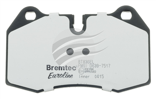 BREMTEC EURO-LINE BRAKE PADS SET BT836ELC