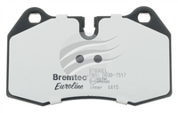 BREMTEC EURO-LINE BRAKE PADS SET BT836ELC