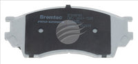 BREMTEC PRO-LINE BRAKE PADS SET FORD COURIER XL 4WD 2.5, 2.6 BT838PRO