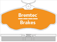 BREMTEC TRADE-LINE BRAKE PADS SET ROVER DISCOVERY HSE V8 2002- BT844TS