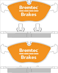 BREMTEC EURO-LINE BRAKE PADS SET BT846ELC