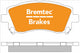 BREMTEC PRO-LINE BRAKE PADS SET SUBARU IMPREZA 2.0 1998- BT853PRO