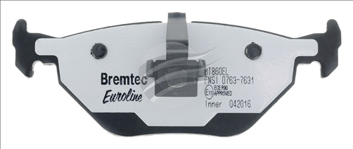 BREMTEC EURO-LINE BRAKE PADS SET SAAB 9-5 YS3E 2.0T, 2.3T 3.0T BT860ELC