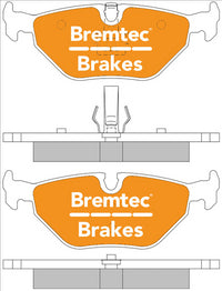 BREMTEC EURO-LINE BRAKE PADS SET SAAB 9-5 YS3E 2.0T, 2.3T 3.0T BT860ELC