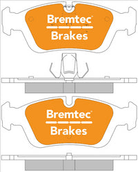BREMTEC TRADE-LINE BRAKE PADS SET BMW 3 SERIES (E46) 1999- BT862TS