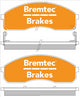 BREMTEC PRO-LINE BRAKE PADS SET KIA CARNIVAL 1999- BT867PRO