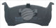 BREMTEC 4WD BRAKE PADS SET FORD FALCON EA-ED 1988-94 BT889E