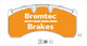 BREMTEC TRANS-LINE BRAKE PAD SET RENAULT TRUCK C-SERIES 250FG P BT90511TL