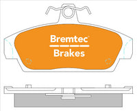 BREMTEC TRADELINE BRAKE PAD SET FRONT MG TF 1.6, 1.8 2002- BT921TS