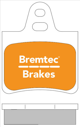 BREMTEC EURO-LINE BRAKE PADS SET CITROEN XANTIA XM Y4 2.0i 2.5D BT923ELC
