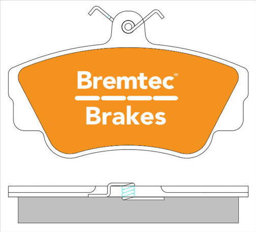 BREMTEC TRADE-LINE BRAKE PADS SET VOLVO 460 1988-96 BT926TS