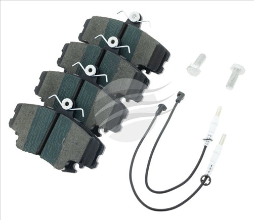 BREMTEC EURO-LINE BRAKE PADS SET RENAULT CLIO II 1.4, 1.6 2001- BT938ELC