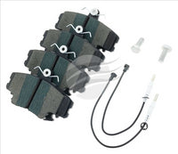 BREMTEC EURO-LINE BRAKE PADS SET RENAULT CLIO II 1.4, 1.6 2001- BT938ELC