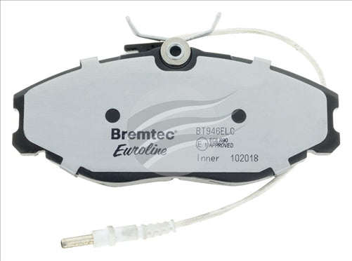BREMTEC EURO-LINE BRAKE PADS SET PEUGEOT 406 SERIES (8B) 2.0i BT946ELC