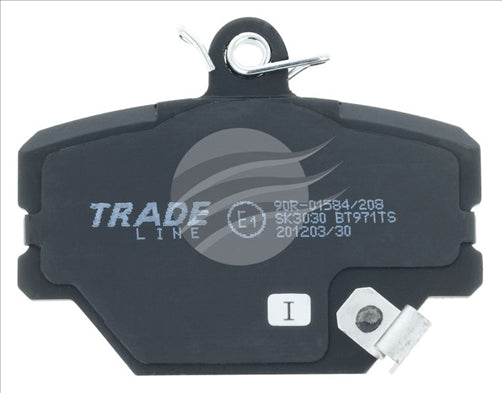 BREMTEC TRADE-LINE BRAKE PADS SET SMART FORTWO 0.7, 0.8 2004- BT971TS