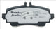 BREMTEC EURO-LINE BRAKE PADS SET MERCEDES A190, A210 (W168) BT976ELC