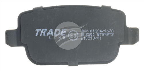 BREMTEC TRADE-LINE BRAKE PAD REAR SET KUGA MONDEO FREELANDER VOLVO BT978TS