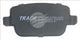 BREMTEC TRADE-LINE BRAKE PAD REAR SET KUGA MONDEO FREELANDER VOLVO BT978TS