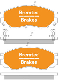 BREMTEC TRADE-LINE BRAKE PAD FRONT SET TRITON MK DELICA EXPRESS BT994TS