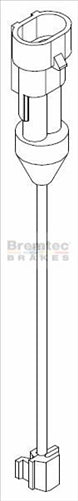BREMTEC EUROLINE BRAKE WEAR SENSOR BTS110