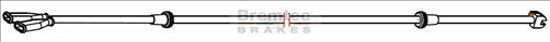 BREMTEC EUROLINE BRAKE WEAR SENSOR BTS161