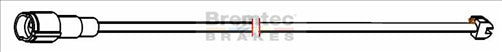 BREMTEC EUROLINE BRAKE WEAR SENSOR BTS162