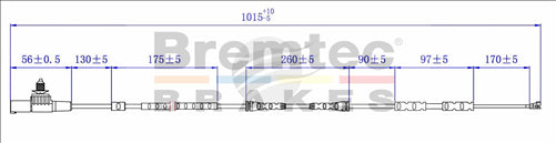 BREMTEC EUROLINE BRAKE WEAR SENSOR BTS237