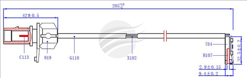 BREMTEC EUROLINE BRAKE WEAR SENSOR BTS335