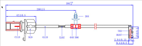 BREMTEC EUROLINE BRAKE WEAR SENSOR BTS336