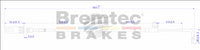 BREMTEC EUROLINE BRAKE WEAR SENSOR BTS43