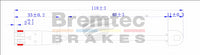 BREMTEC EUROLINE BRAKE WEAR SENSOR BTS75
