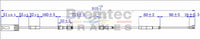 BREMTEC EUROLINE BRAKE WEAR SENSOR BTS85