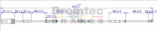 BREMTEC EUROLINE BRAKE WEAR SENSOR BTS85