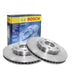 BRAKE DISC FRONT PAIR BMW 320i - 325i 10/90 - 318iS BD-0674