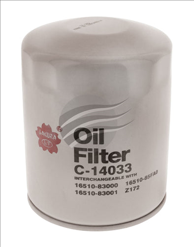 Sakura OIL FILTER FITS Z172 WZ172 16510-61A00 C-14033