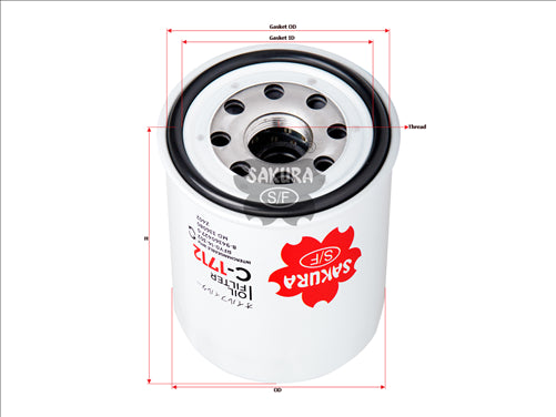 Sakura OIL FILTER Z402  C-1712
