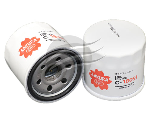 Sakura OIL FILTER 15208-AA100 SUBARU OEM BYPASS PRESSURE 1.5kg C-18091