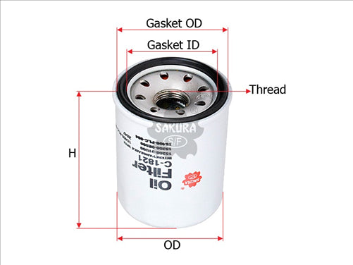 Sakura OIL FILTER Z547 C-1821