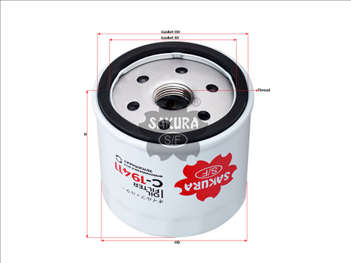 Sakura OIL FILTER GN1G6714AB C-19411