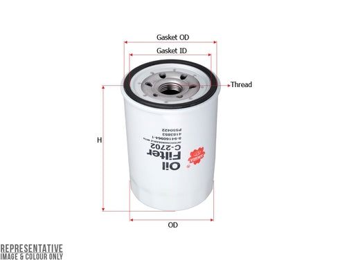 Sakura Oil Filter Spin On