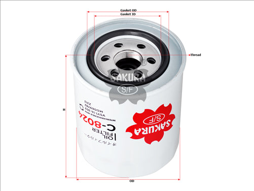 Sakura OIL FILTER Z313 C-8024